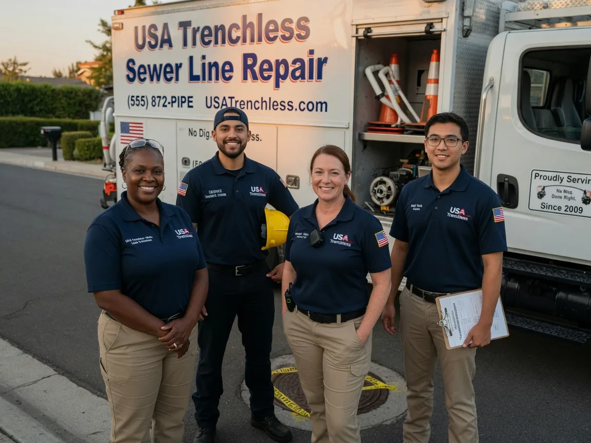 Sewer Line Repair company in Saratoga, IN